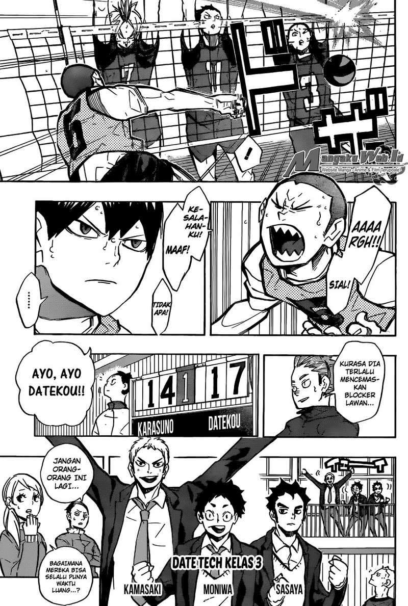 Haikyuu!! Chapter 223 - halaman 12