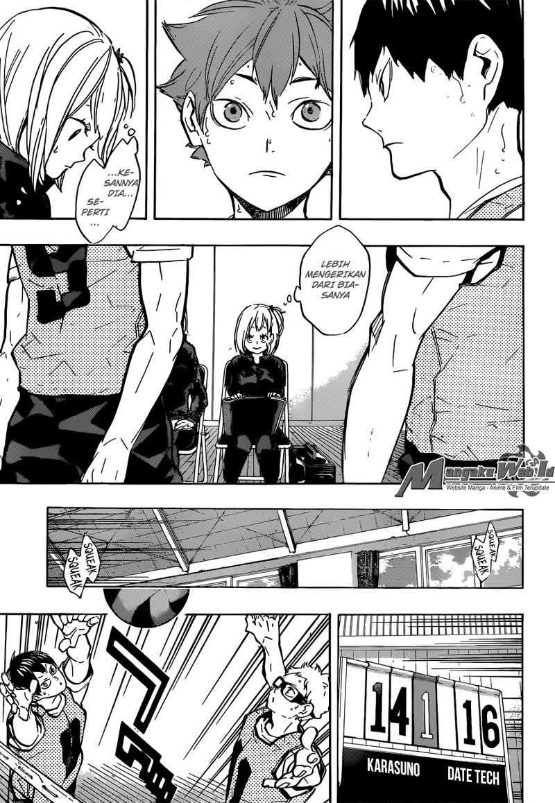Haikyuu!! Chapter 223 - halaman 8
