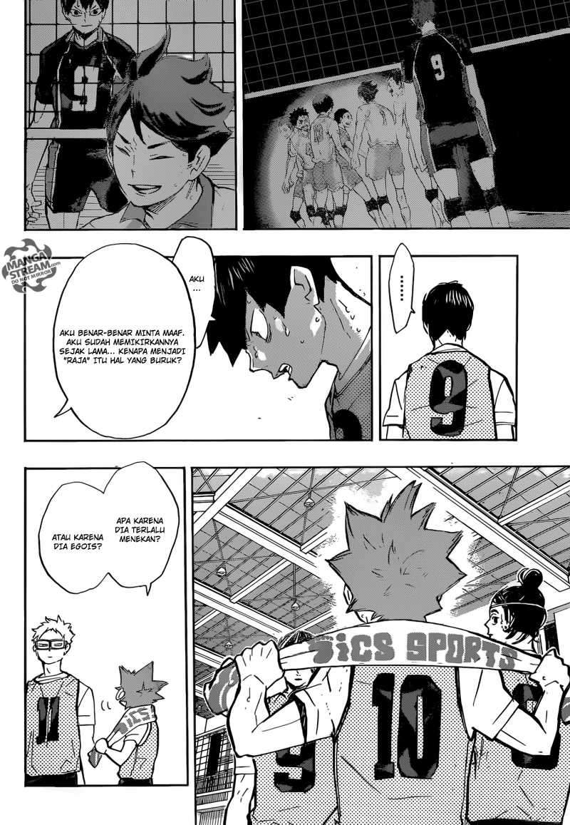 Haikyuu!! Chapter 224 - halaman 10