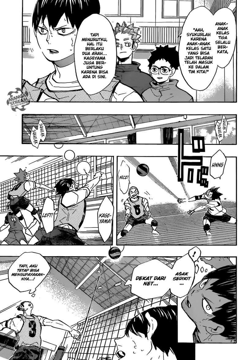 Haikyuu!! Chapter 225 - halaman 10