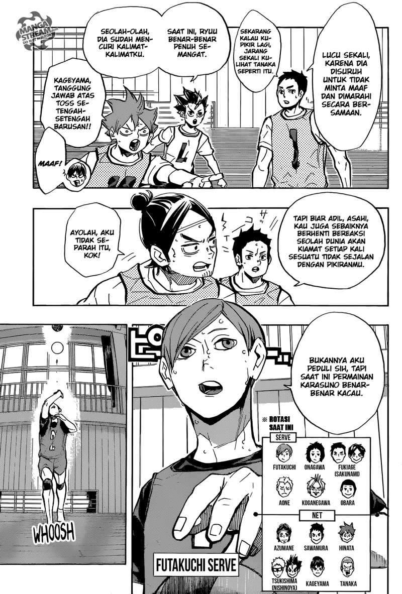 Haikyuu!! Chapter 225 - halaman 12