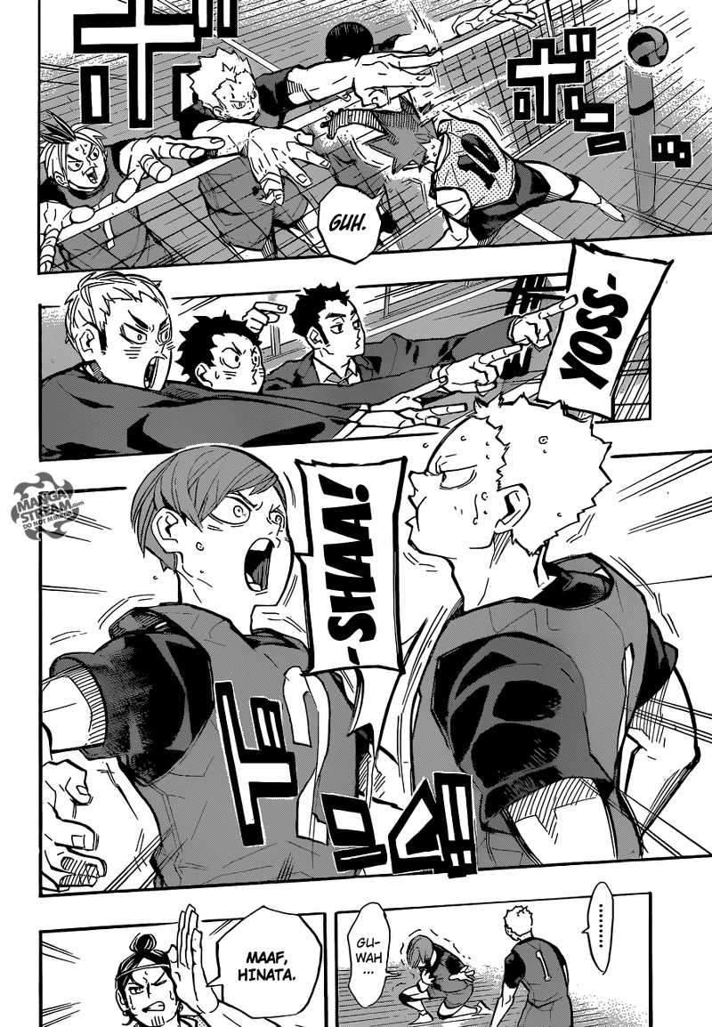 Haikyuu!! Chapter 225 - halaman 15