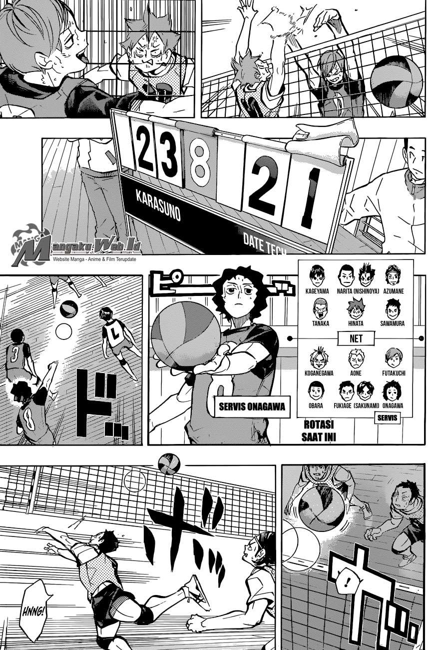 Haikyuu!! Chapter 227 - halaman 10
