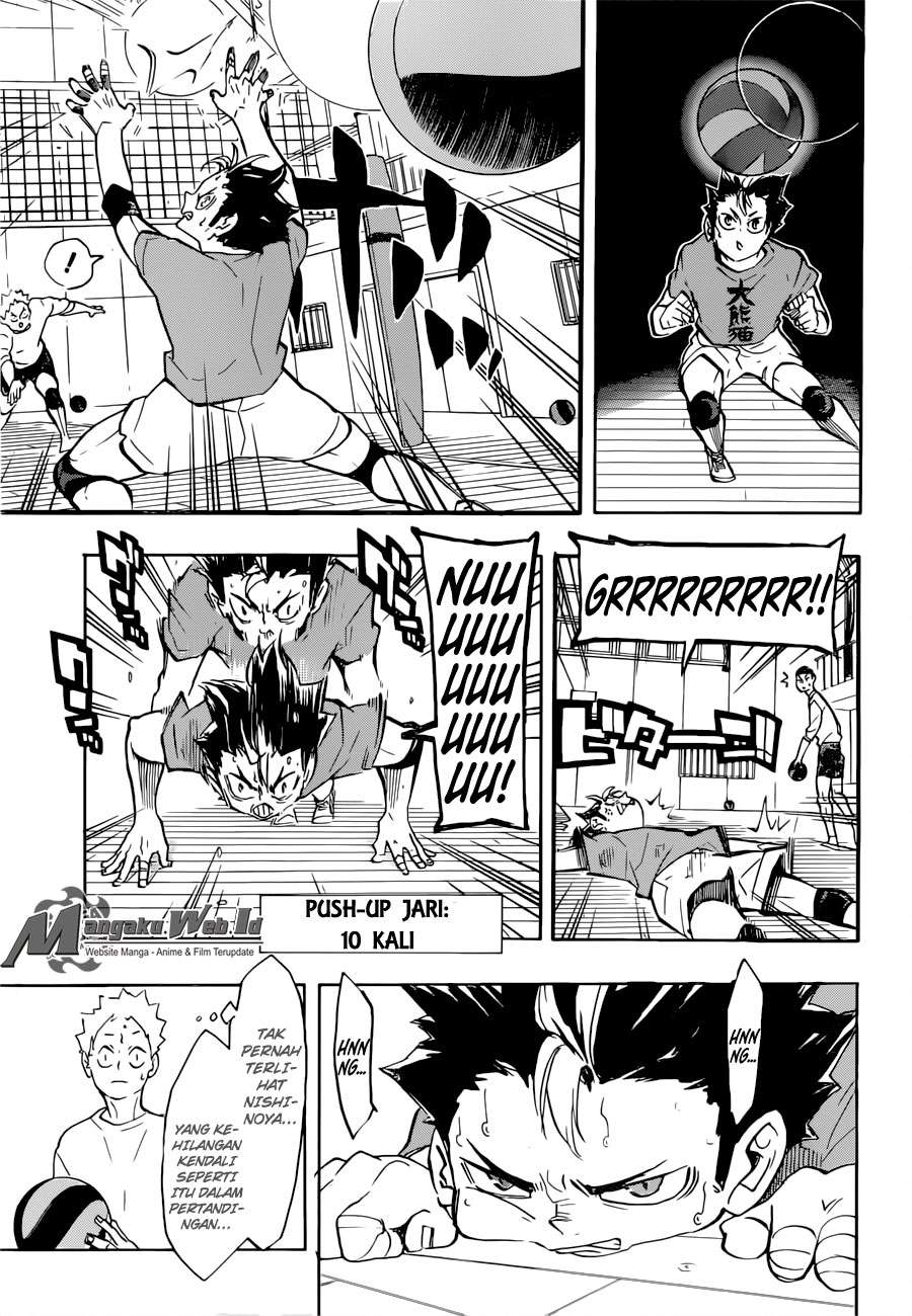 Haikyuu!! Chapter 228 - halaman 10