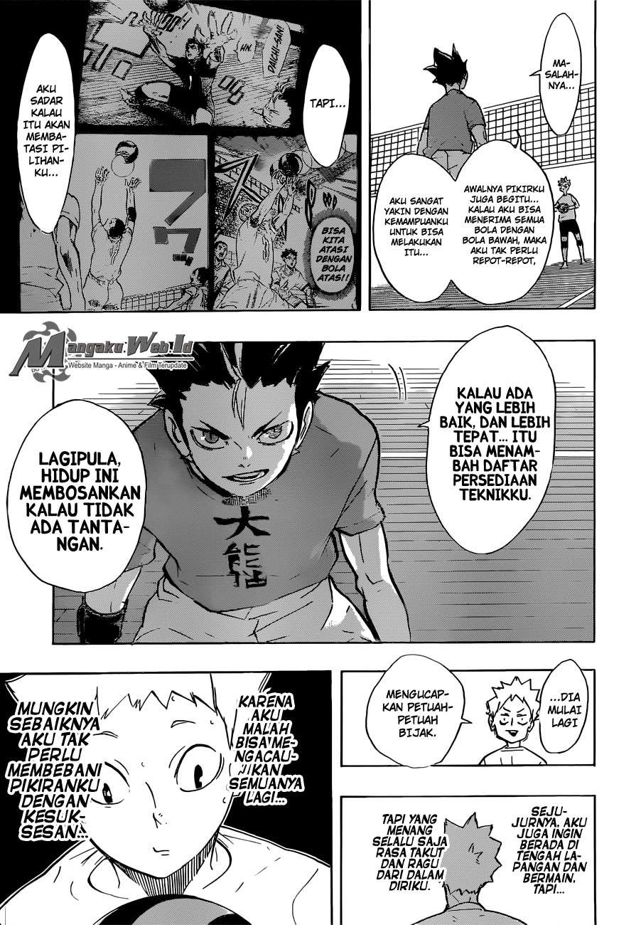 Haikyuu!! Chapter 228 - halaman 12