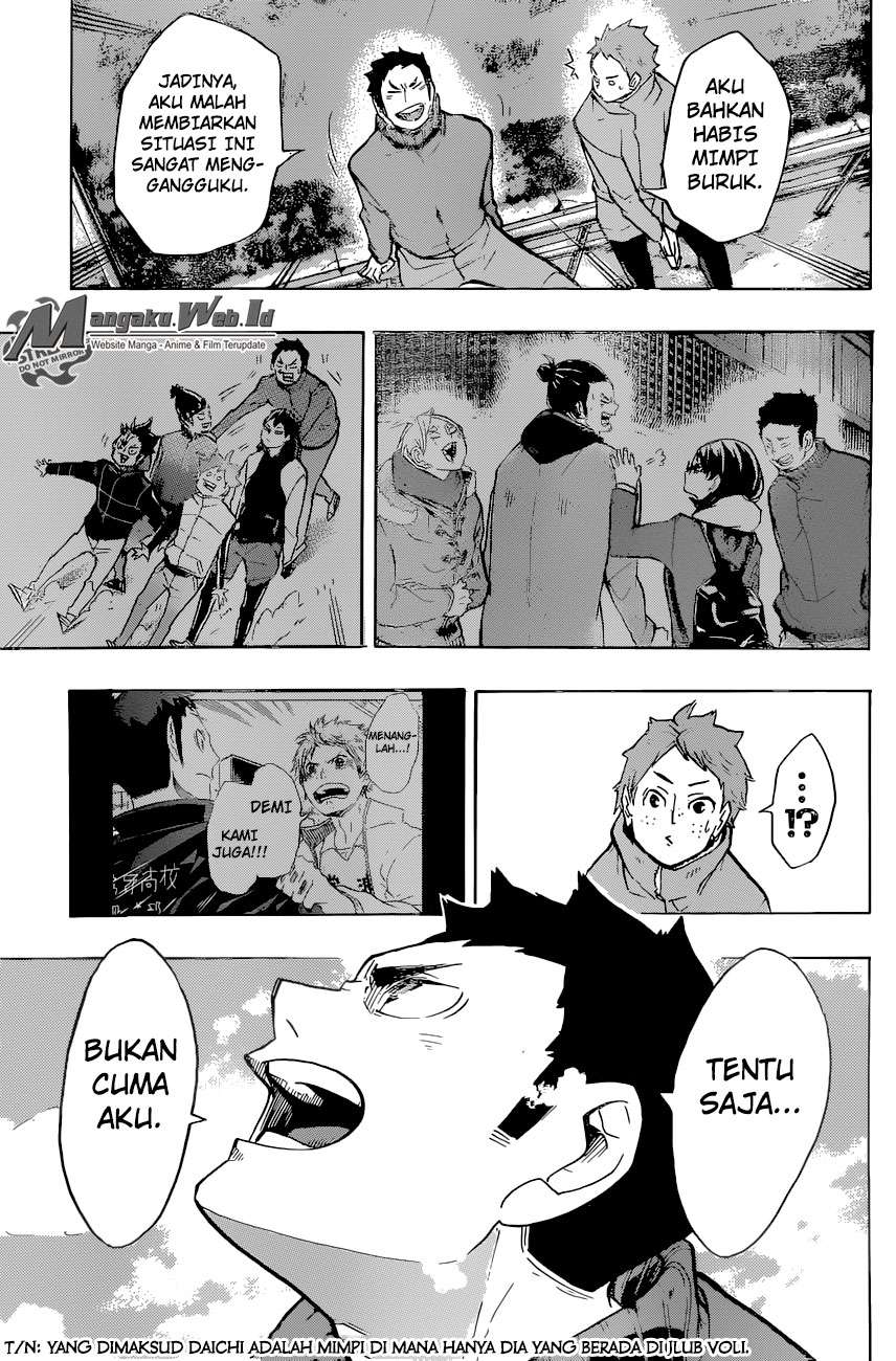 Haikyuu!! Chapter 229 - halaman 18