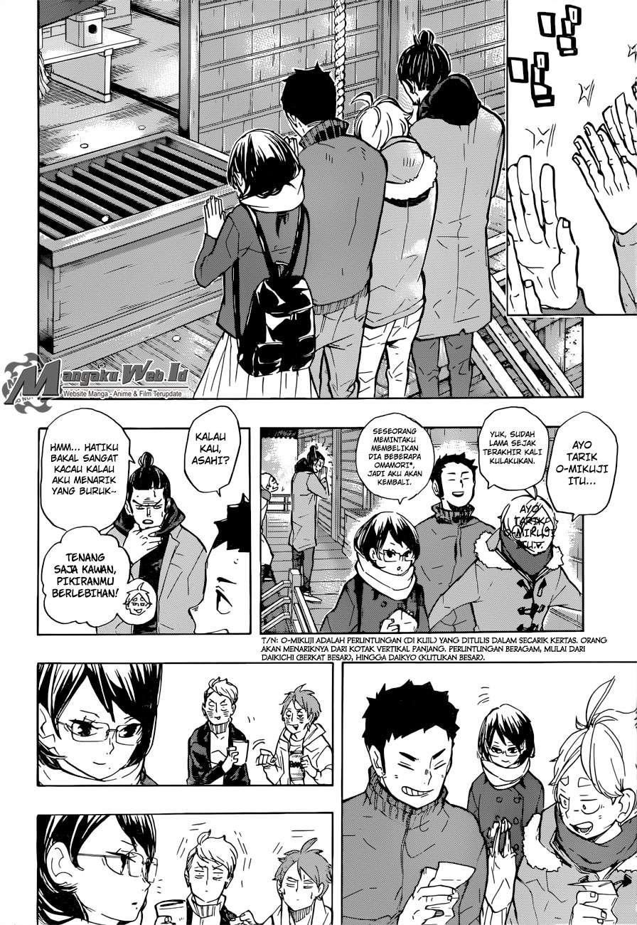 Haikyuu!! Chapter 229 - halaman 9
