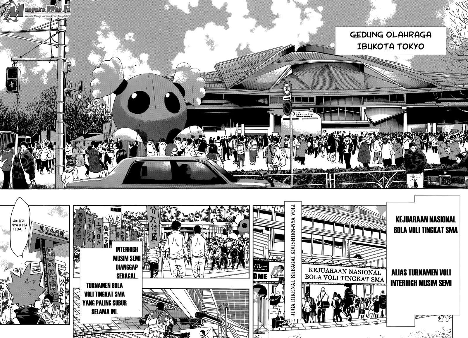 Haikyuu!! Chapter 230 - halaman 17