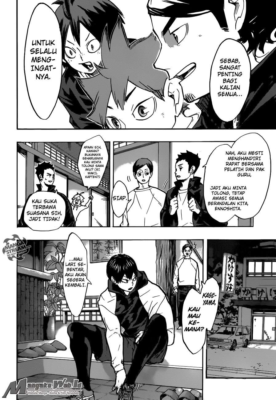 Haikyuu!! Chapter 230 - halaman 9