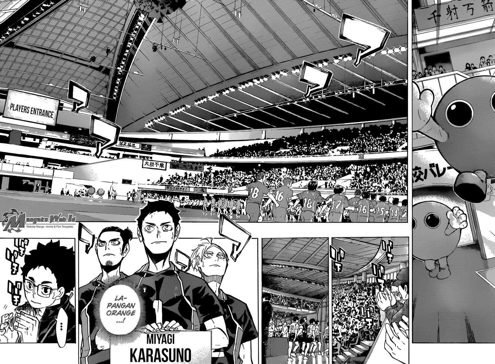 Haikyuu!! Chapter 231 - halaman 9
