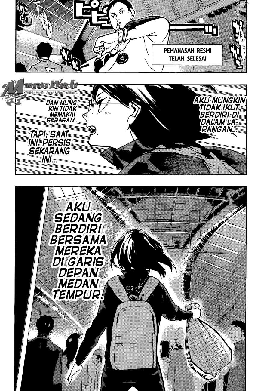 Haikyuu!! Chapter 232 - halaman 15