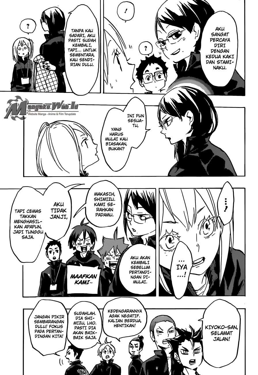 Haikyuu!! Chapter 232 - halaman 6