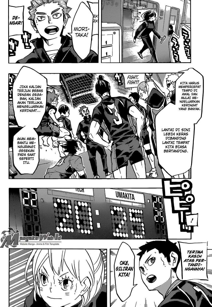 Haikyuu!! Chapter 232 - halaman 9