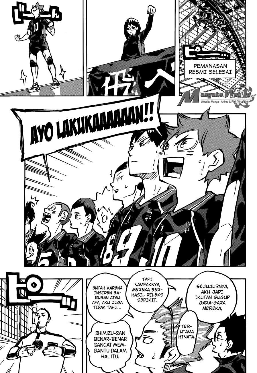 Haikyuu!! Chapter 233 - halaman 6