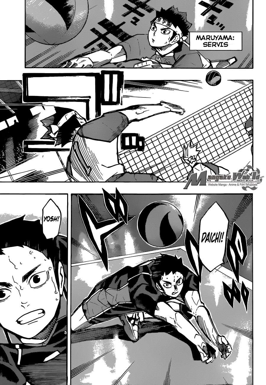 Haikyuu!! Chapter 235 - halaman 8