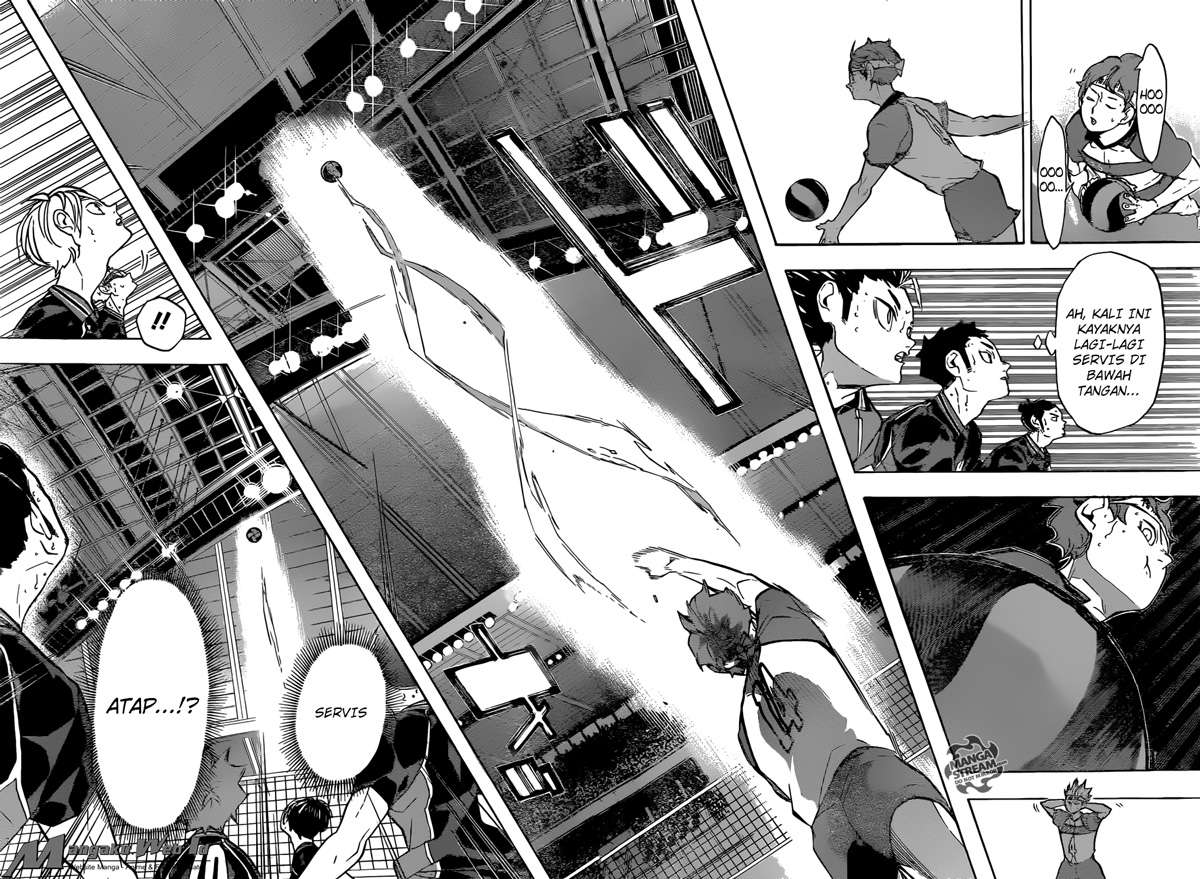 Haikyuu!! Chapter 239 - halaman 14