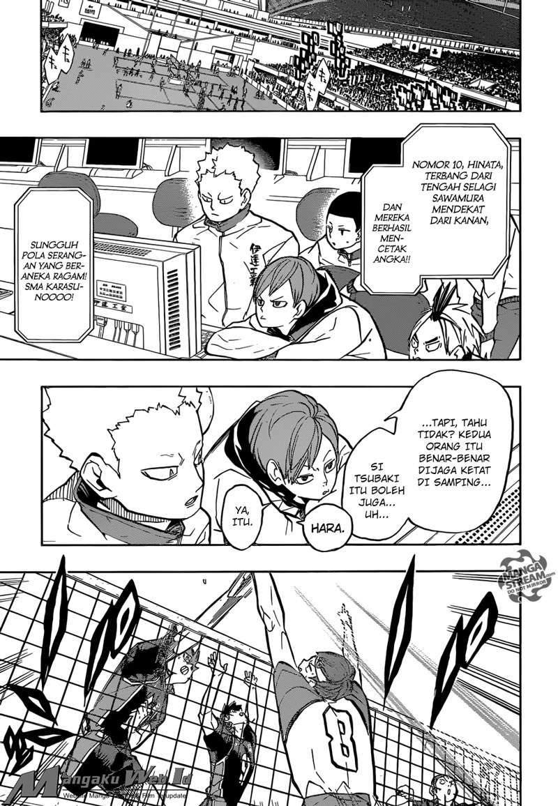 Haikyuu!! Chapter 239 - halaman 9