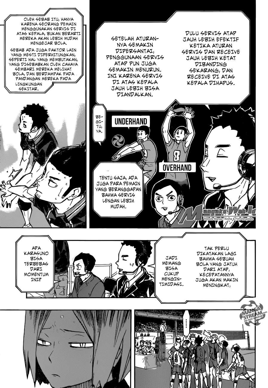 Haikyuu!! Chapter 240 - halaman 8