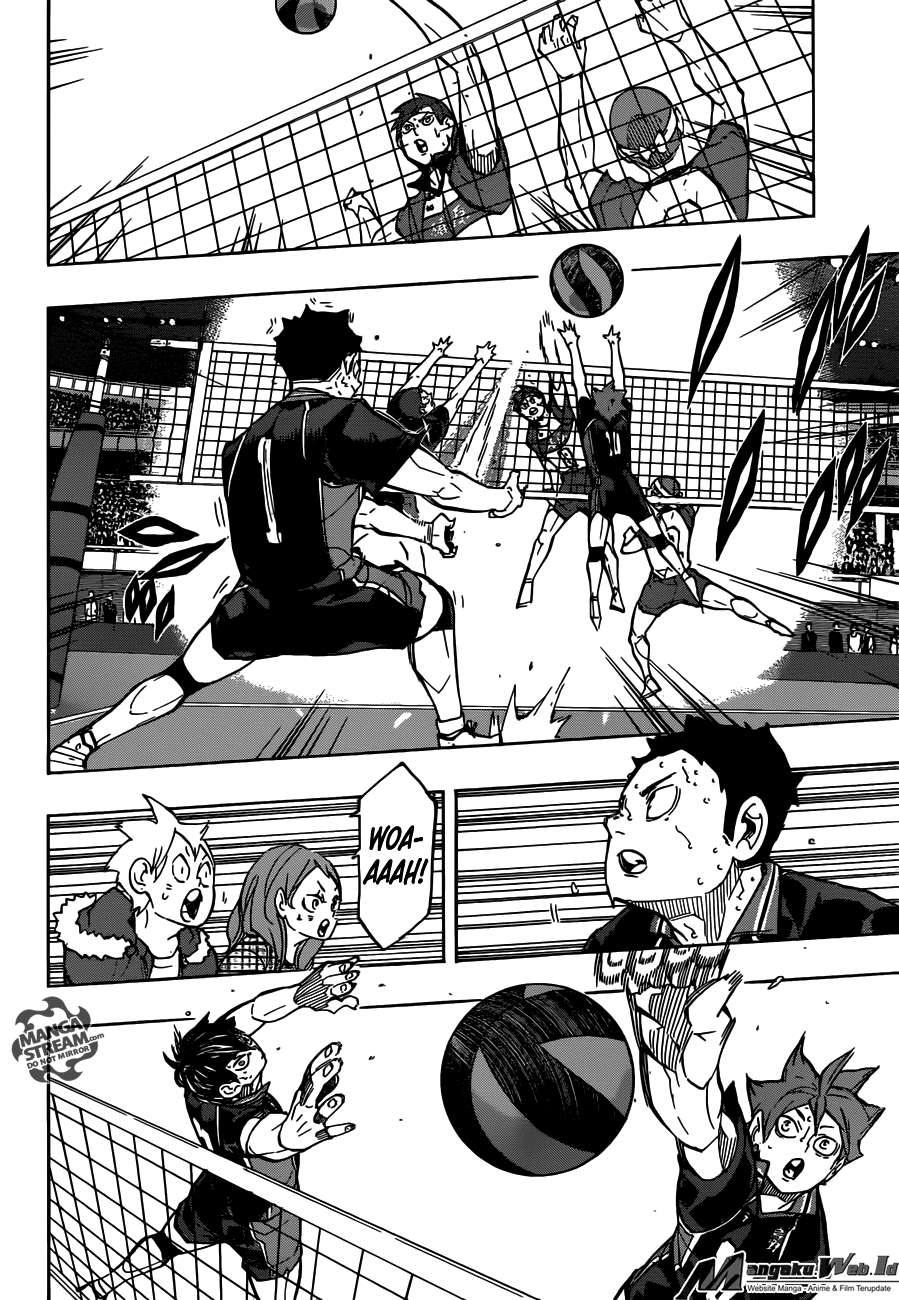 Haikyuu!! Chapter 242 - halaman 9