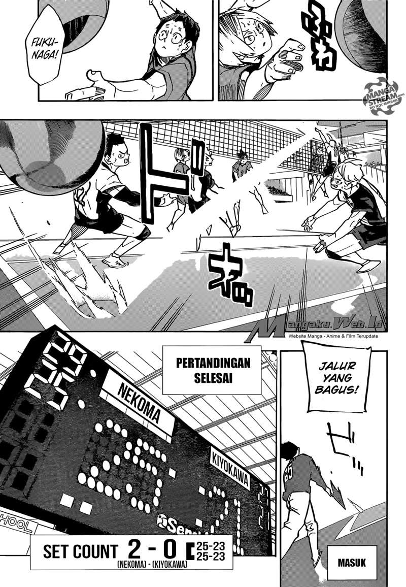 Haikyuu!! Chapter 243 - halaman 15