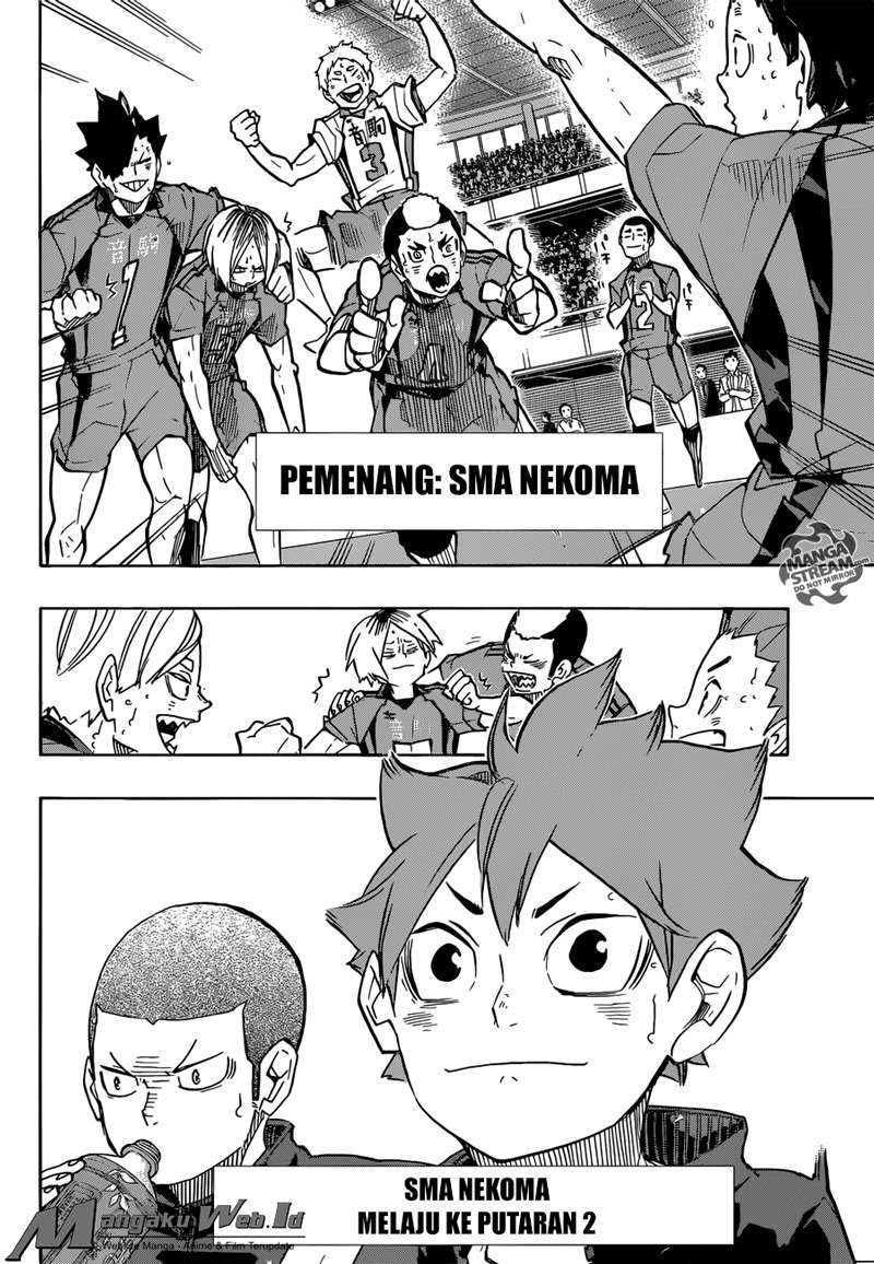 Haikyuu!! Chapter 243 - halaman 16