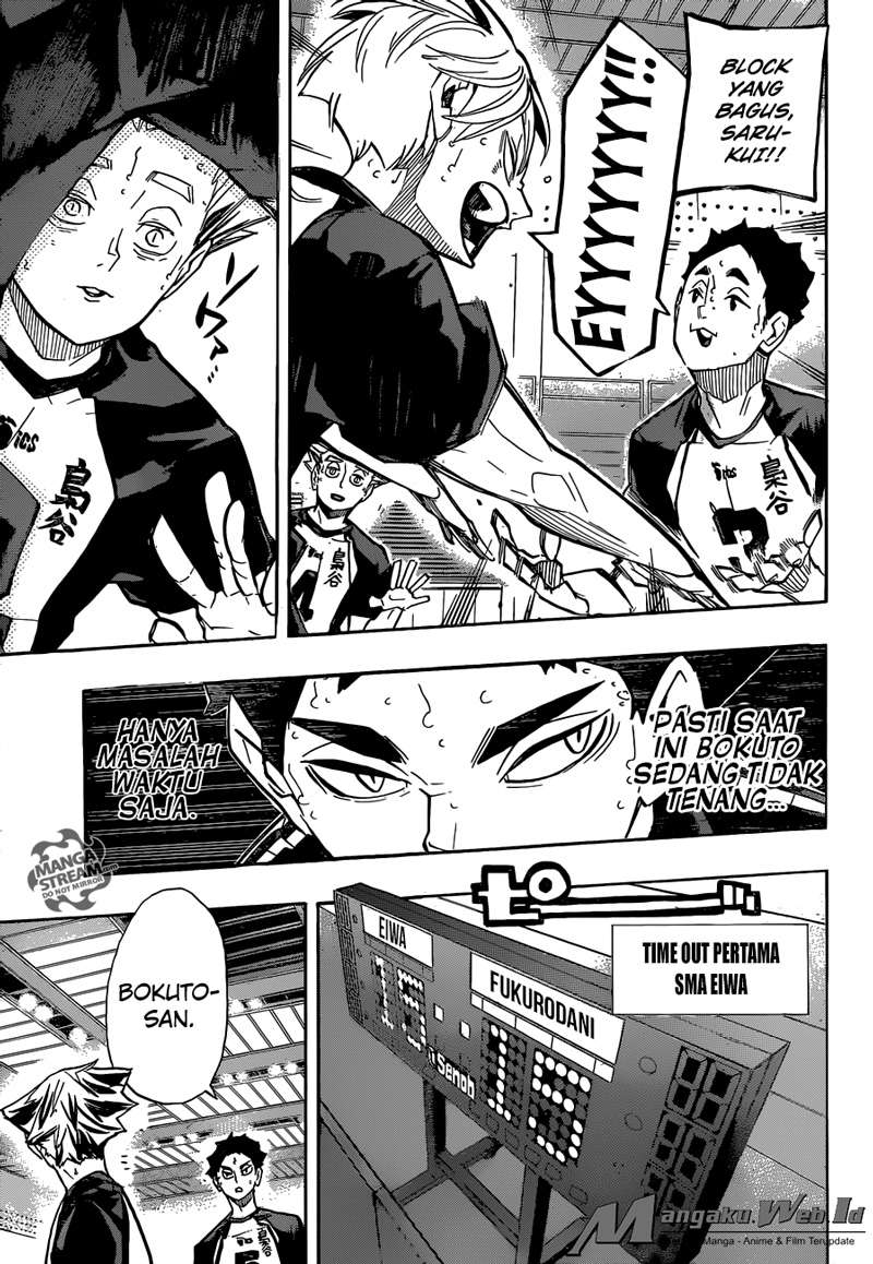 Haikyuu!! Chapter 244 - halaman 10