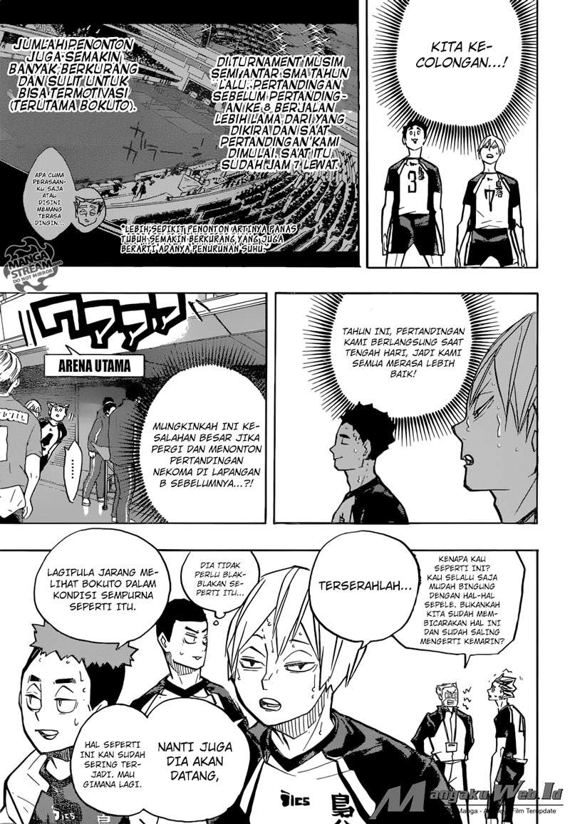 Haikyuu!! Chapter 244 - halaman 6
