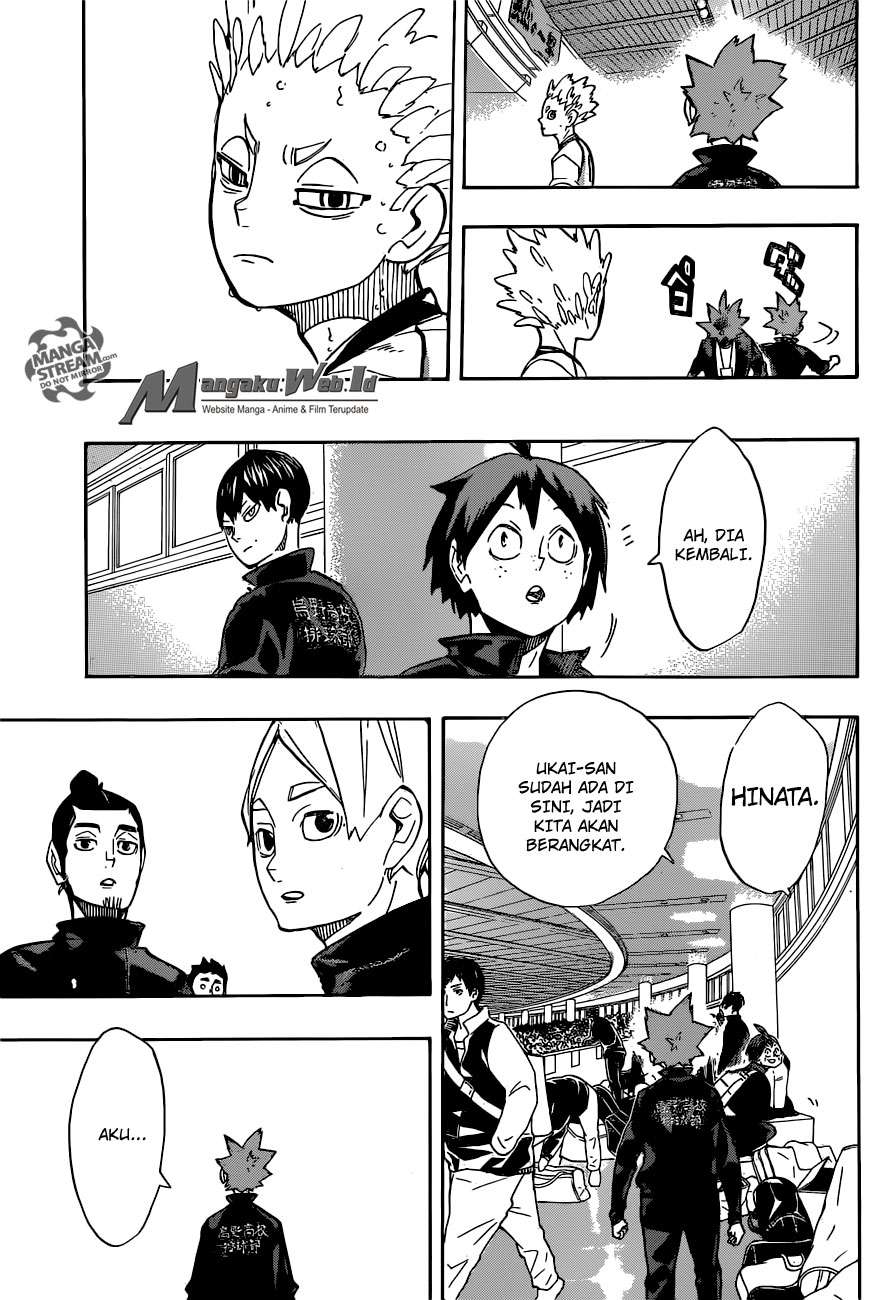 Haikyuu!! Chapter 245 - halaman 17