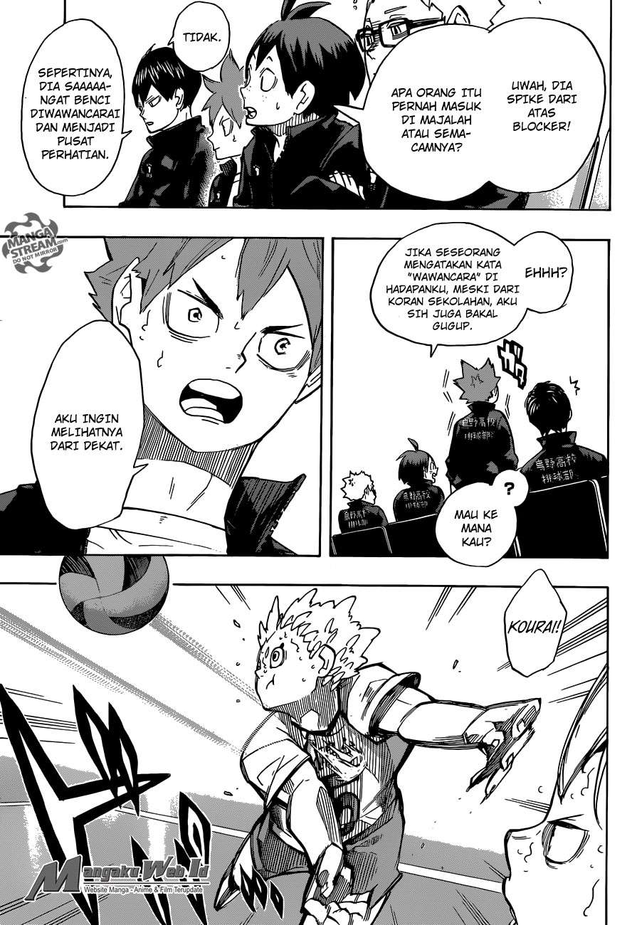 Haikyuu!! Chapter 245 - halaman 8