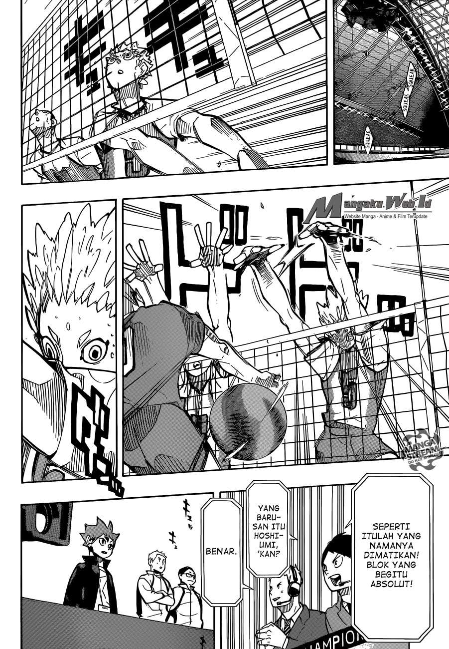 Haikyuu!! Chapter 245 - halaman 9