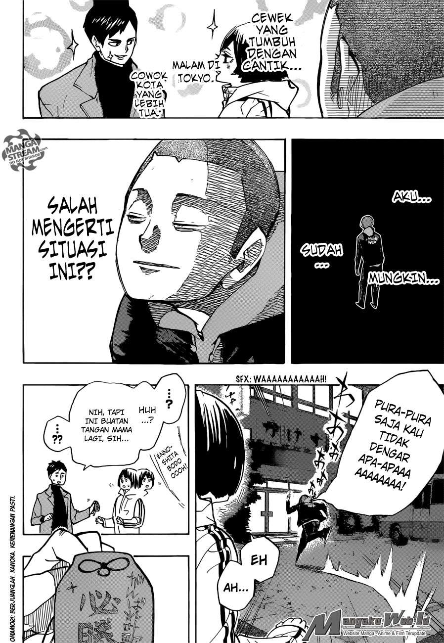 Haikyuu!! Chapter 246 - halaman 16