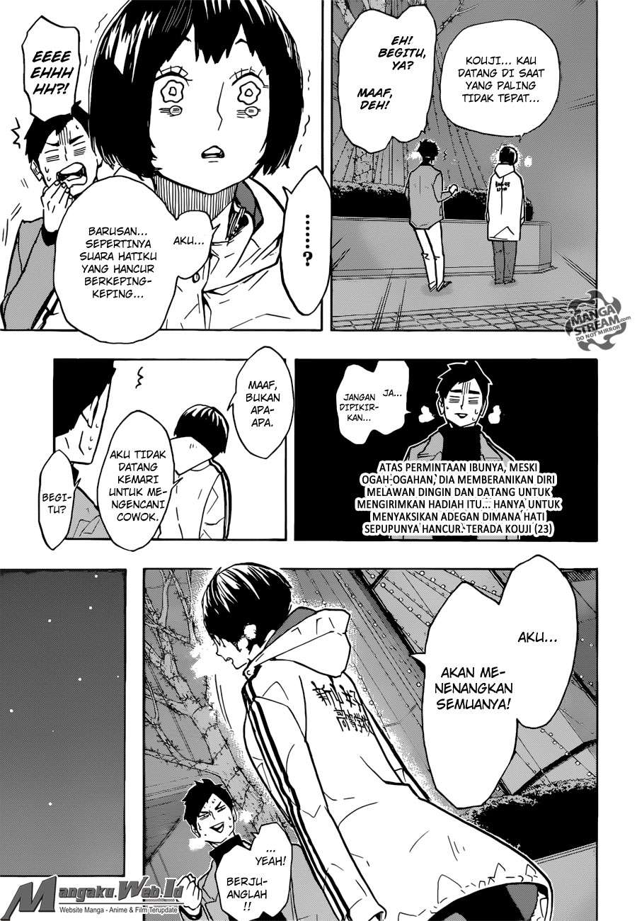 Haikyuu!! Chapter 246 - halaman 17