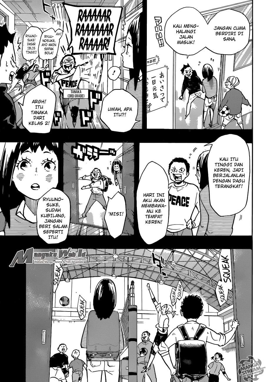 Haikyuu!! Chapter 246 - halaman 9