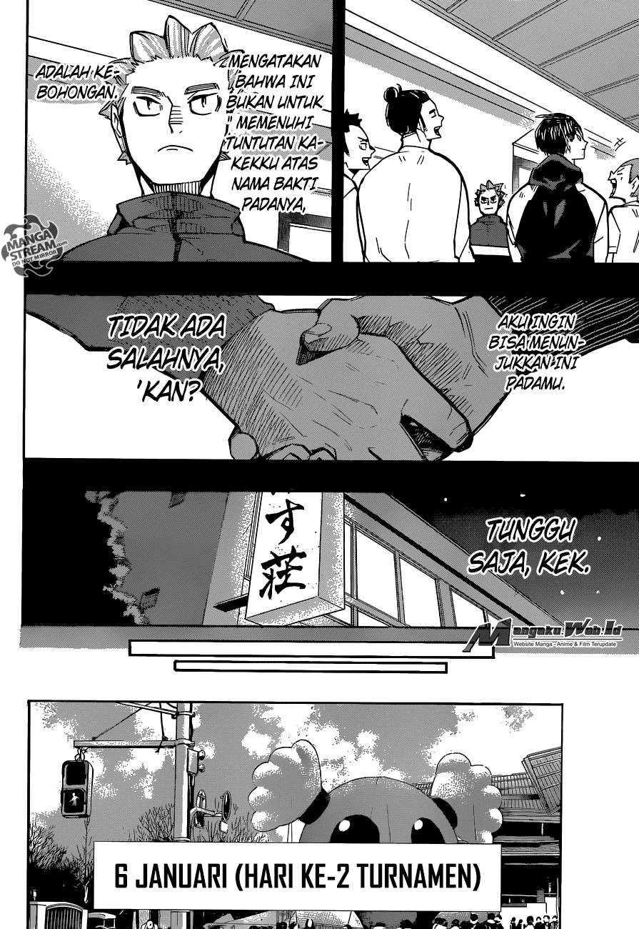 Haikyuu!! Chapter 247 - halaman 13