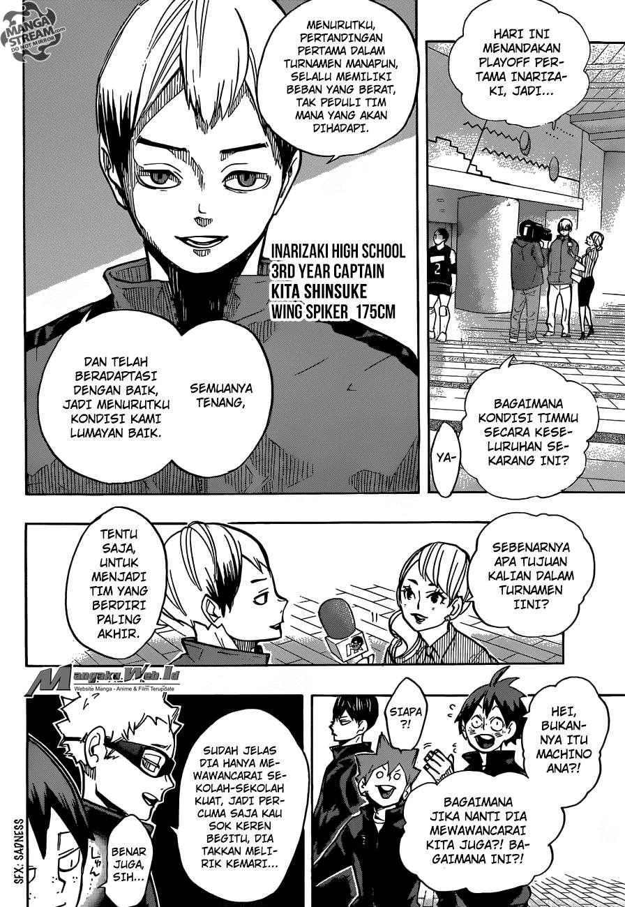 Haikyuu!! Chapter 248 - halaman 3