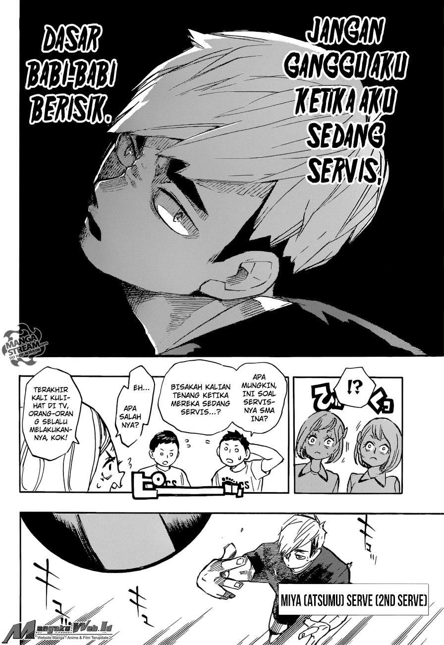 Haikyuu!! Chapter 249 - halaman 14