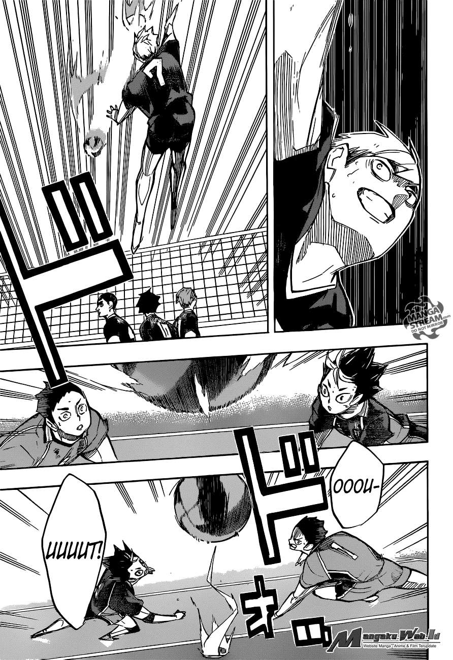 Haikyuu!! Chapter 249 - halaman 15