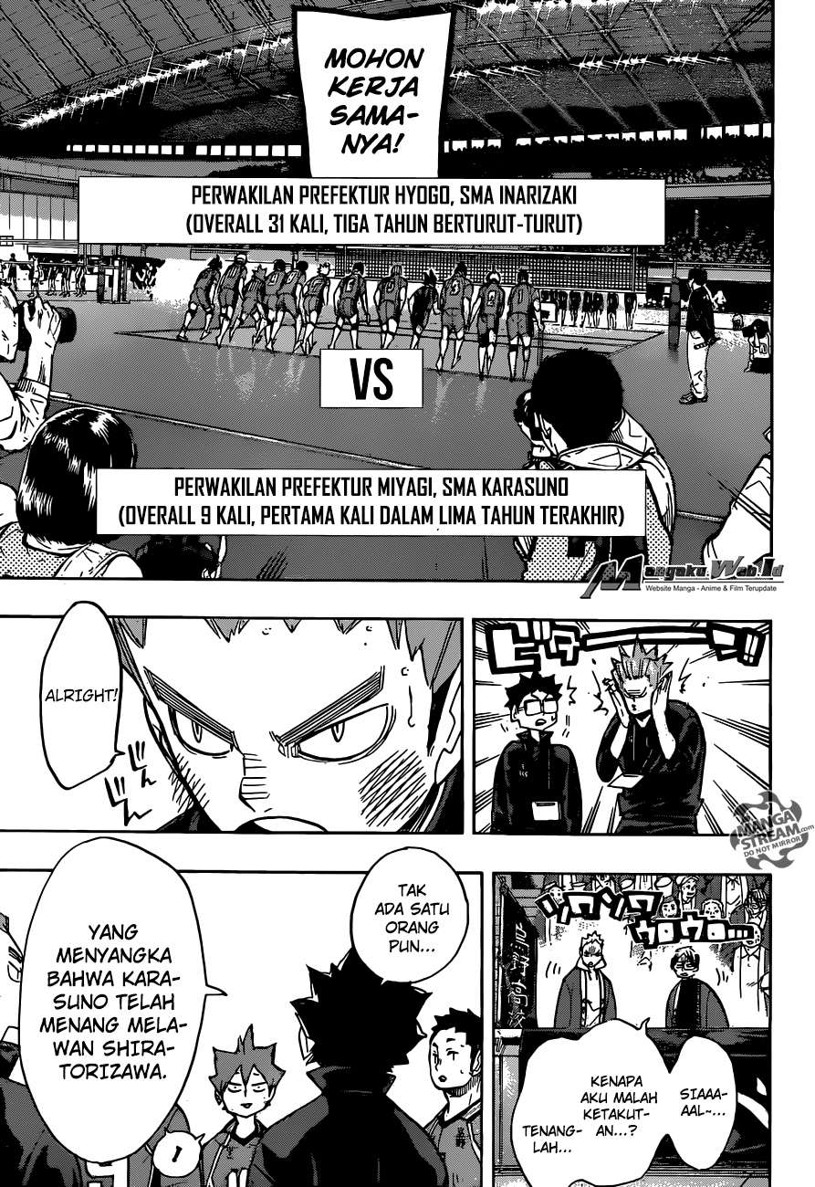 Haikyuu!! Chapter 249 - halaman 7