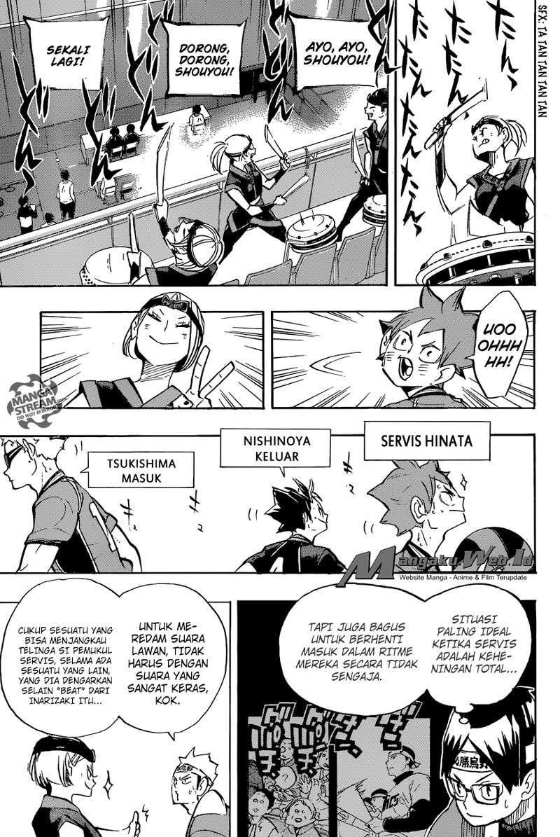 Haikyuu!! Chapter 252 - halaman 10