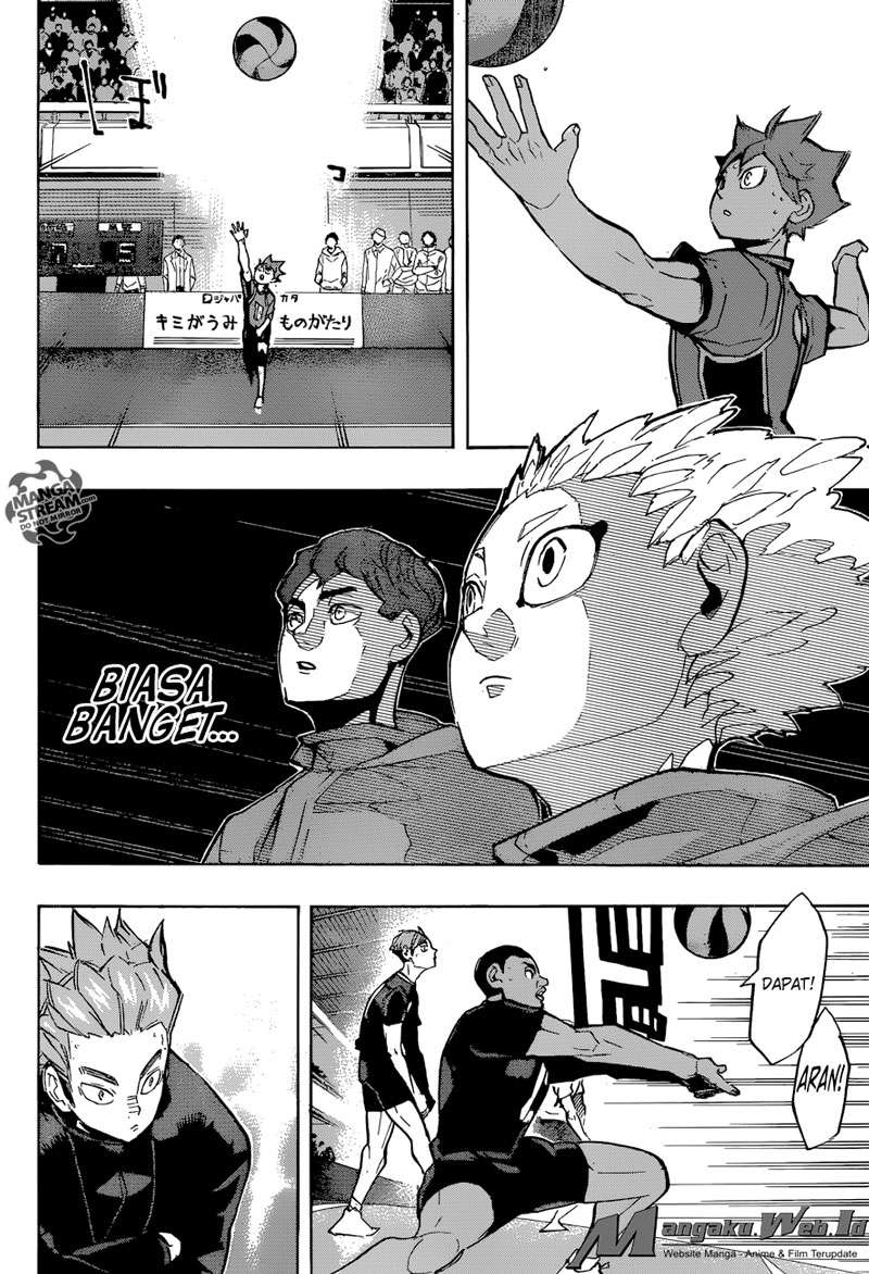 Haikyuu!! Chapter 252 - halaman 13