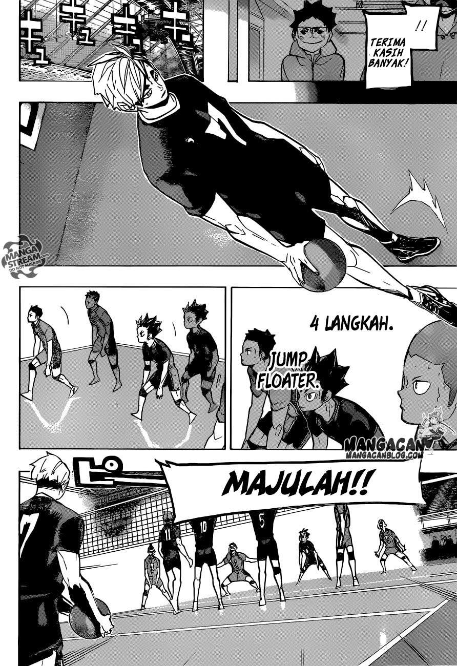 Haikyuu!! Chapter 253 - halaman 8