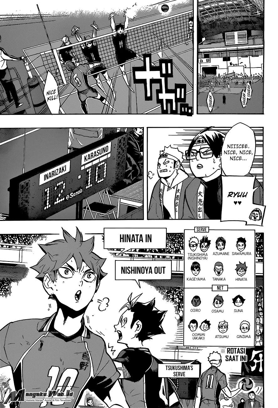 Haikyuu!! Chapter 254 - halaman 15