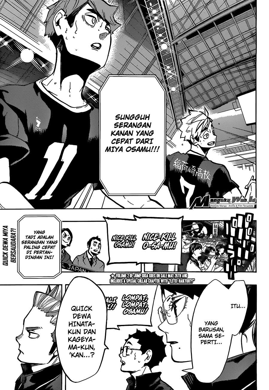 Haikyuu!! Chapter 254 - halaman 3