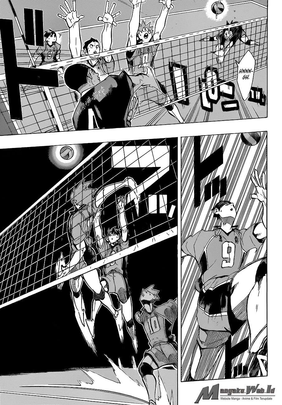 Haikyuu!! Chapter 255 - halaman 10