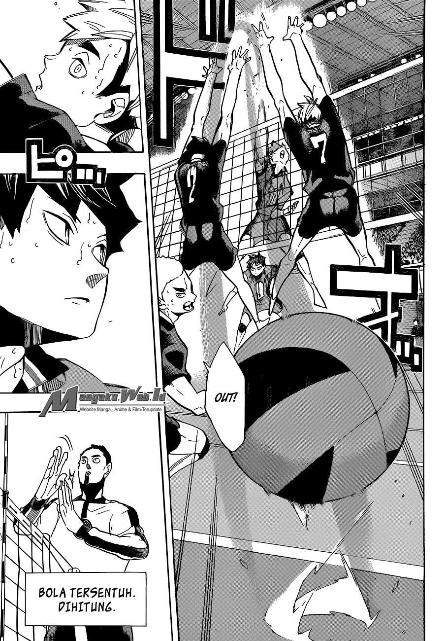 Haikyuu!! Chapter 255 - halaman 12