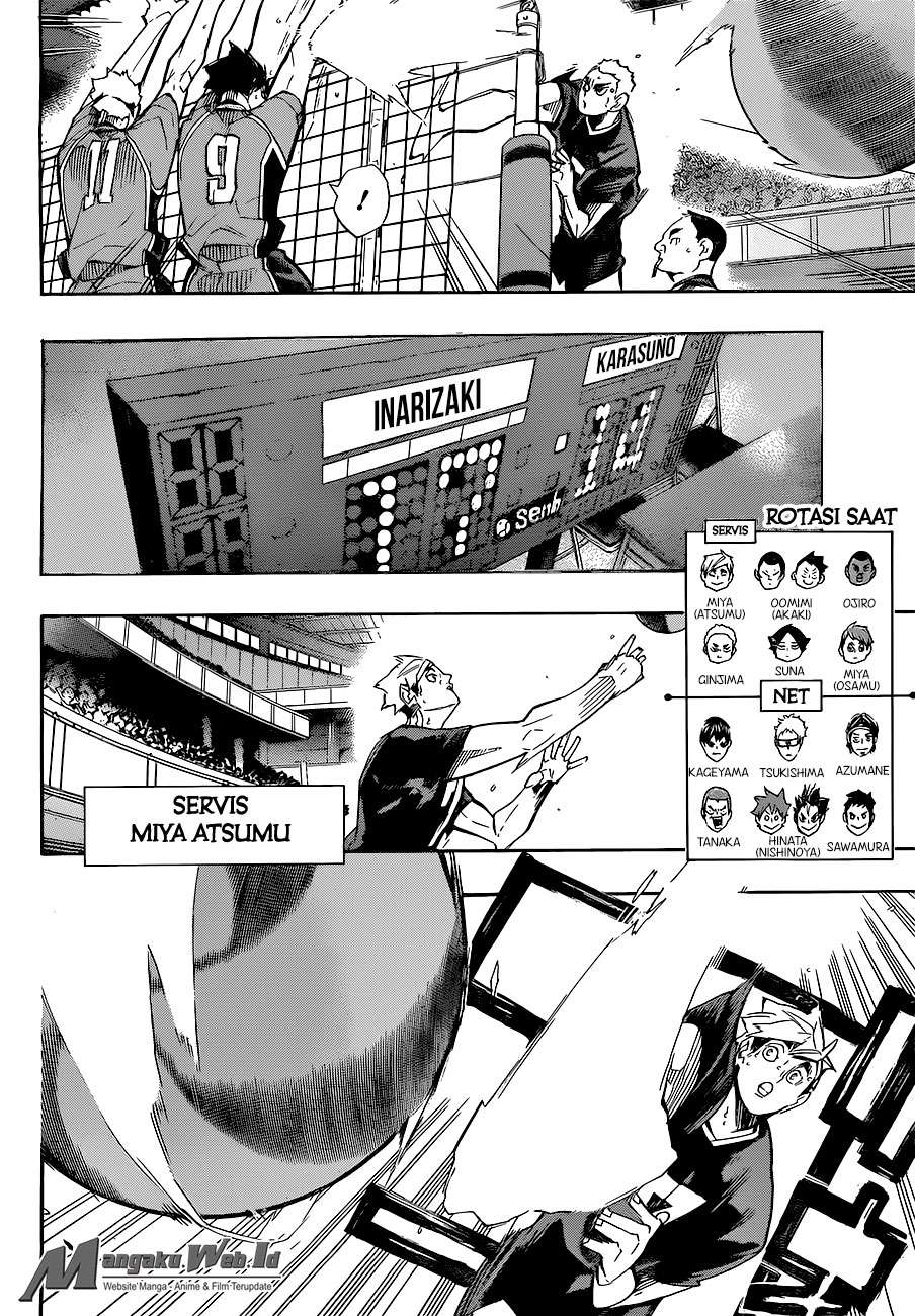Haikyuu!! Chapter 255 - halaman 15
