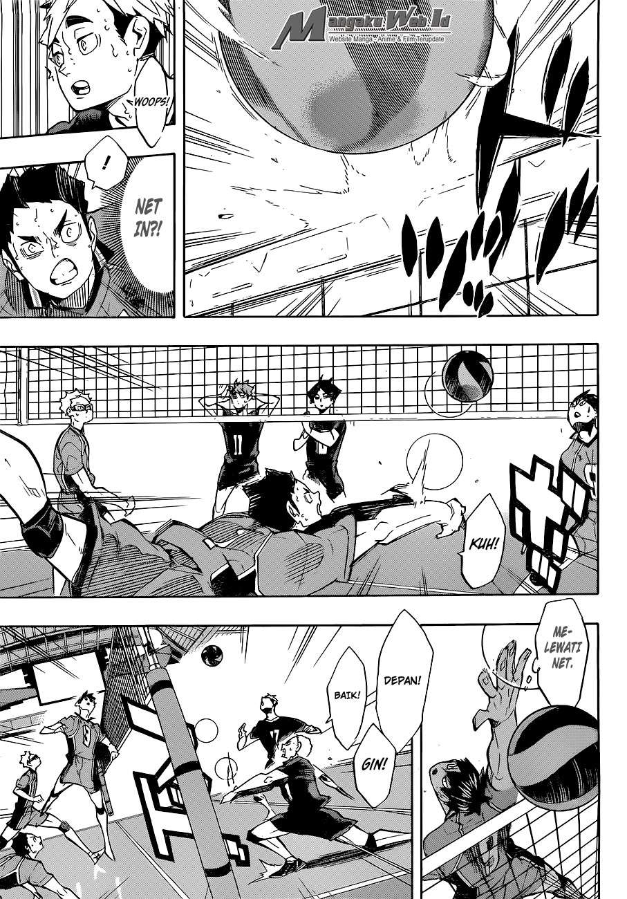 Haikyuu!! Chapter 255 - halaman 16