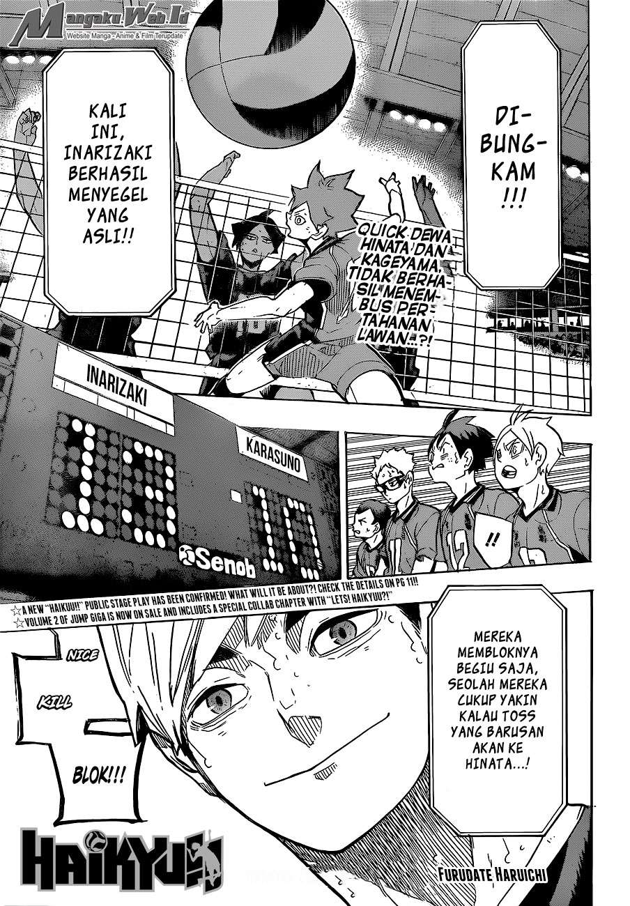Haikyuu!! Chapter 255 - halaman 2