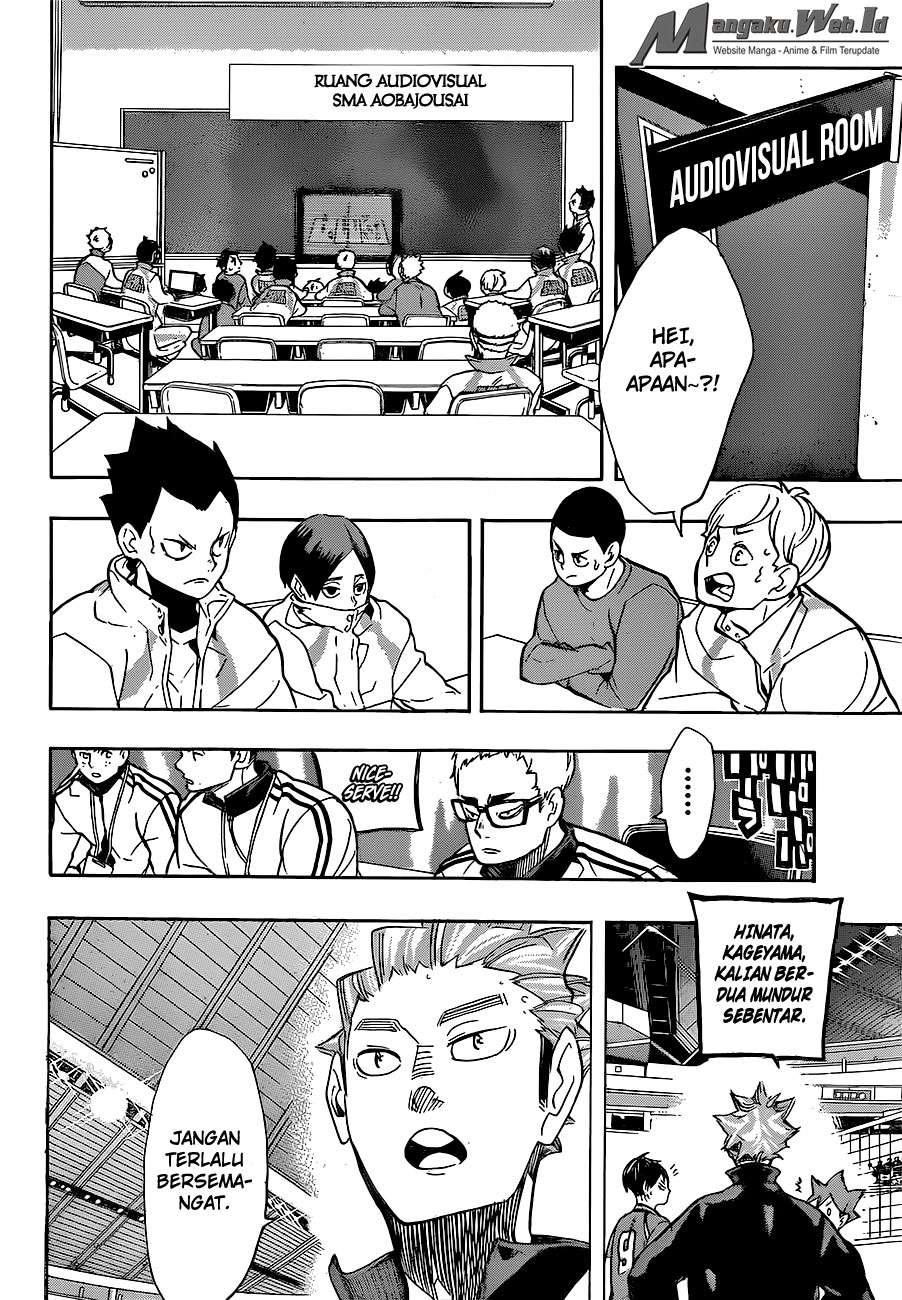 Haikyuu!! Chapter 255 - halaman 3