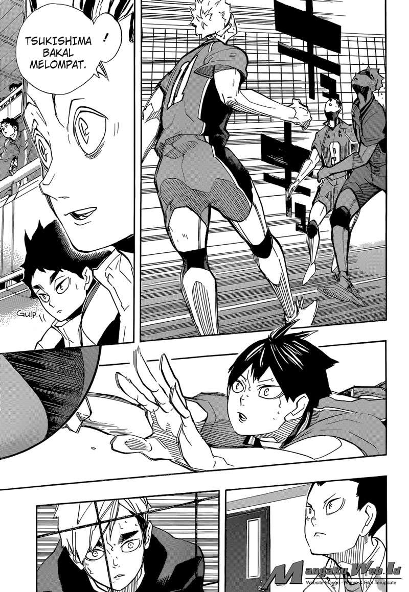 Haikyuu!! Chapter 256 - halaman 14